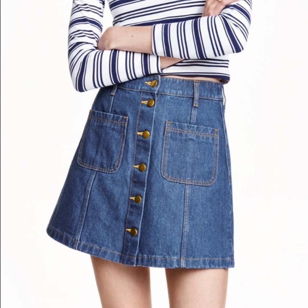 H&M Denim Skirt